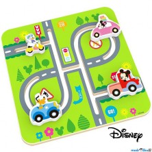 Motorický labyrint - Mickeyho svět dřevěný (Disney Derrson)