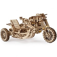 3D mechanický model - Motorka s vozíkem Scrambler UGR-10 (Ugeras)