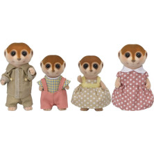 Sylvanian Families - Rodina surikat, 4ks