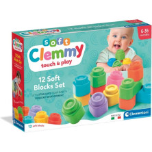 Clemmy baby soft - Kostky, 12ks v krabici