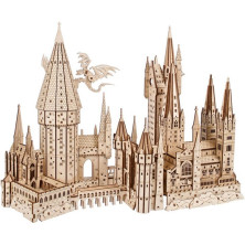 3D mechanický model - Hrad Bradavice, Harry Potter (Ugears)